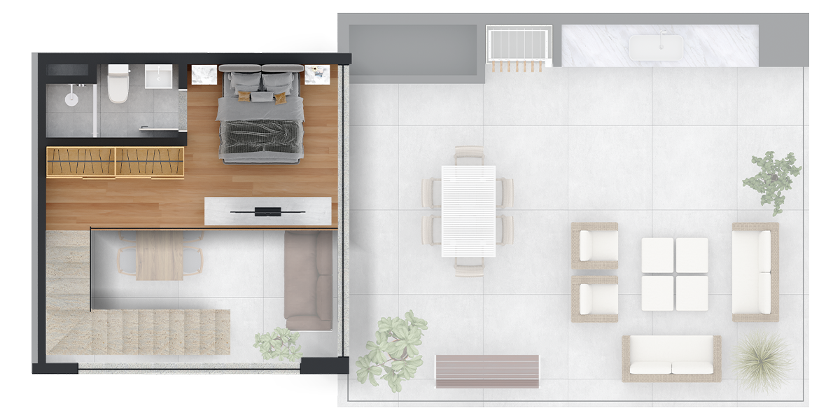 Imagem da Planta - Residencial 703