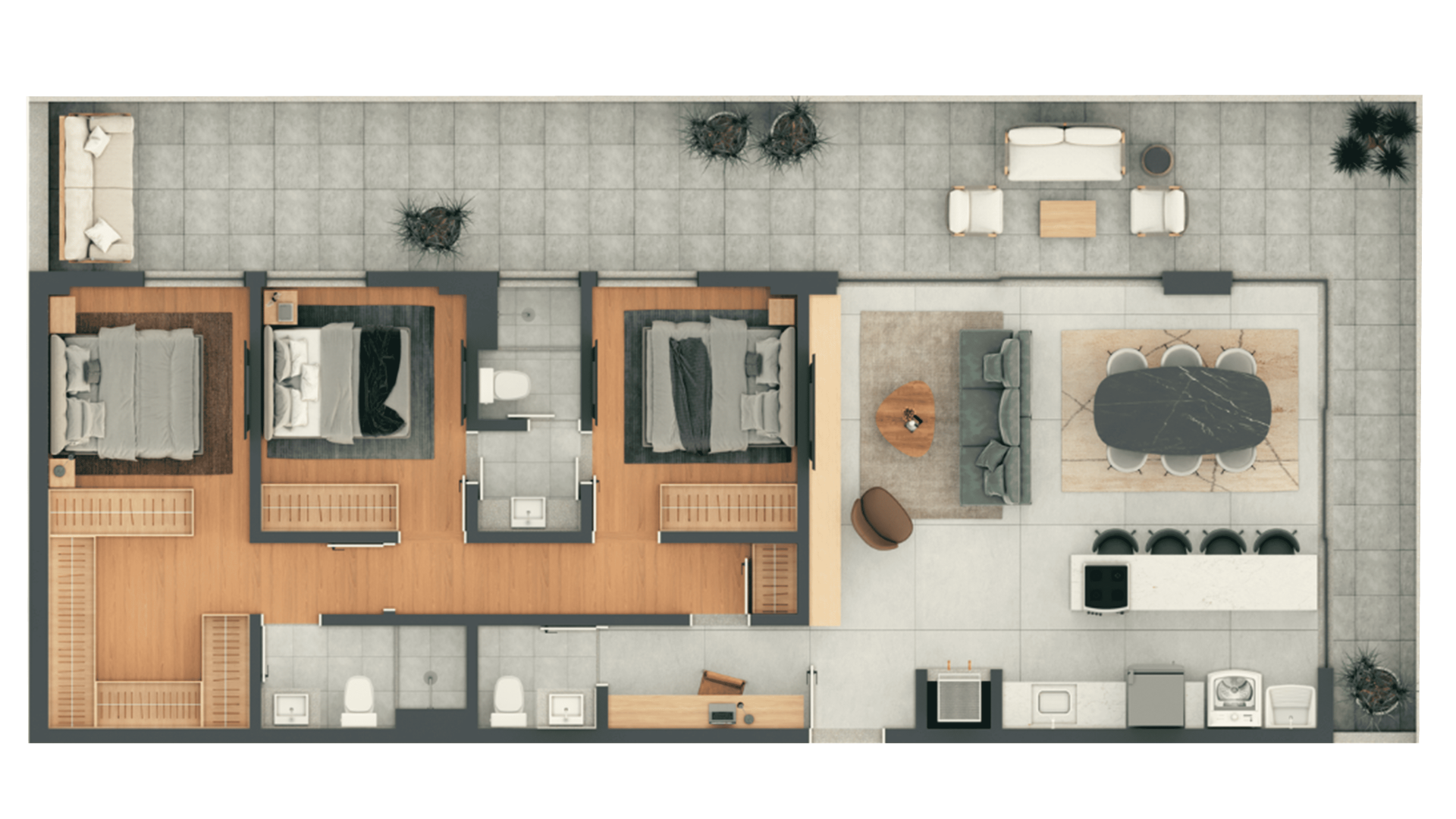 Imagem da Planta - Residencial 403