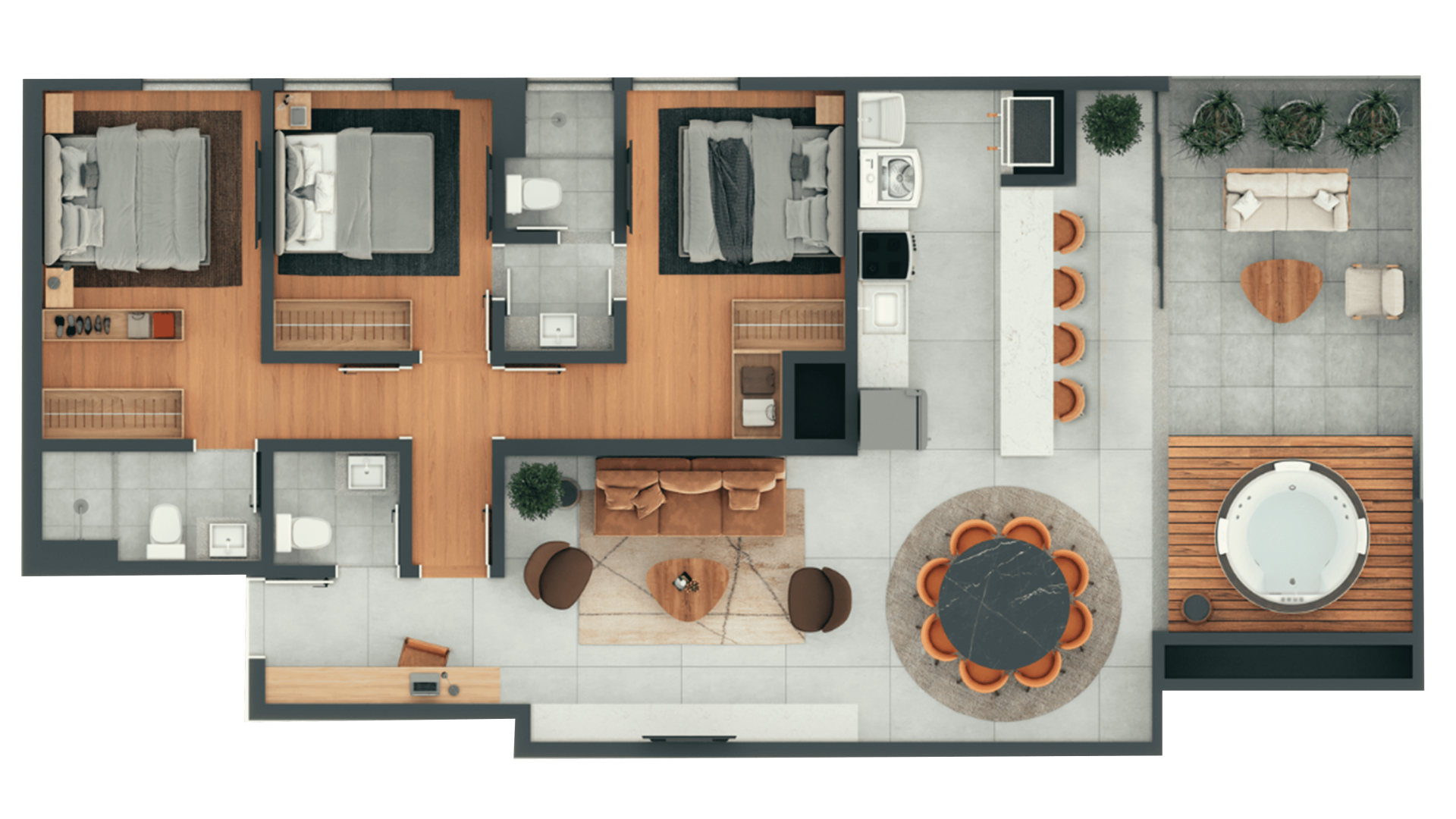 Imagem da Planta - Residencial 1901